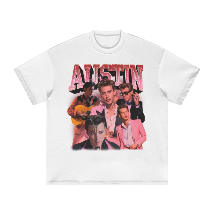 Vintage Bootleg Austin Heavyweight Earth Tone FOG T-Shirt - 305GSM