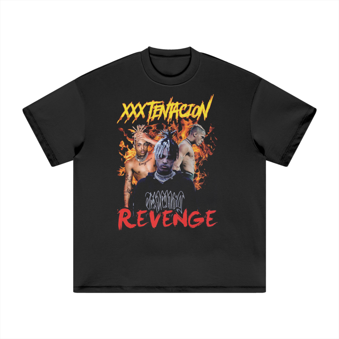 Vintage Bootleg Revenge Heavyweight T-Shirt - 305GSM