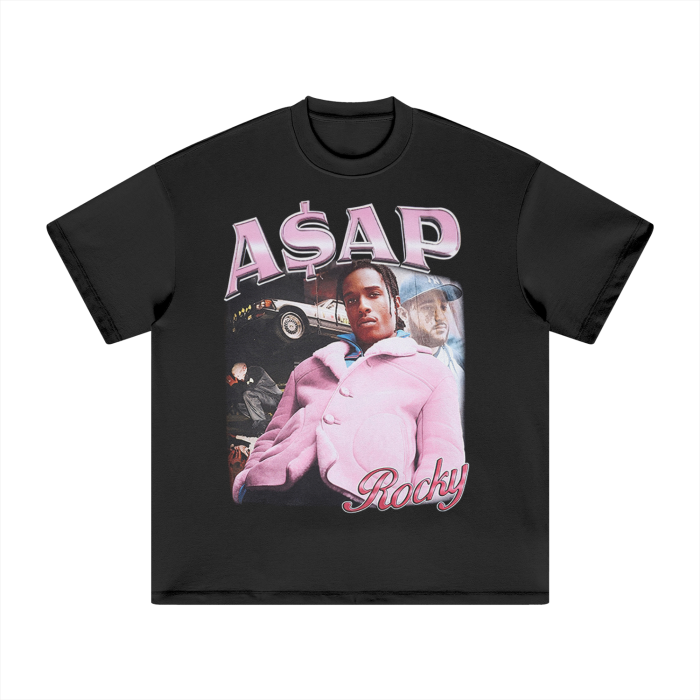Vintage Bootleg Asap Heavyweight T-Shirt - 305GSM