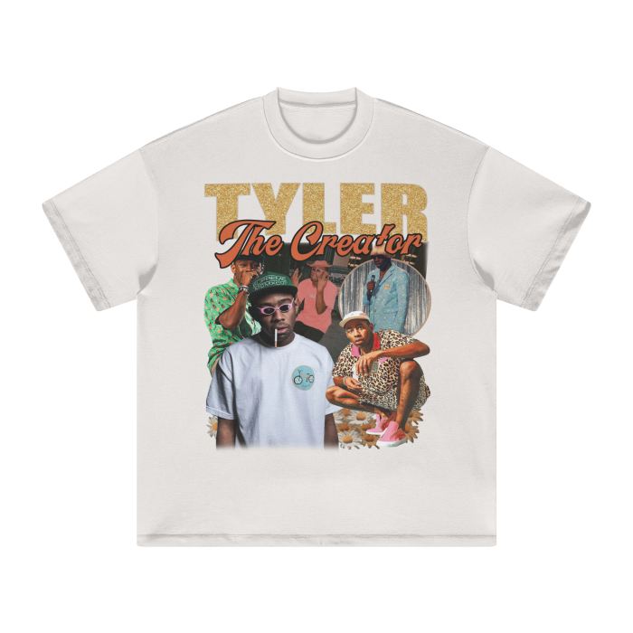 Vintage Bootleg Bastard Heavyweight T-Shirt - 305GSM