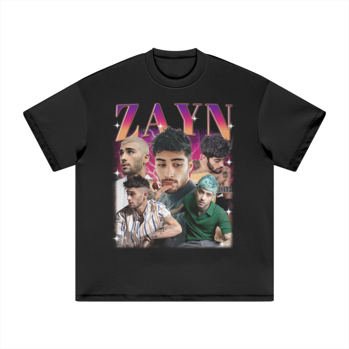 Vintage Bootleg Zayn Heavyweight T-Shirt - 305GSM