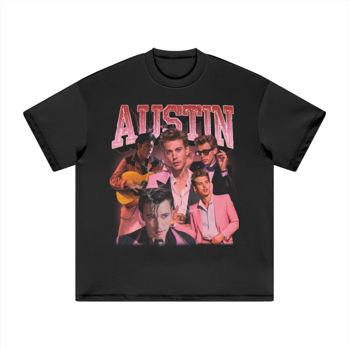 Vintage Bootleg Austin Heavyweight Earth Tone FOG T-Shirt - 305GSM