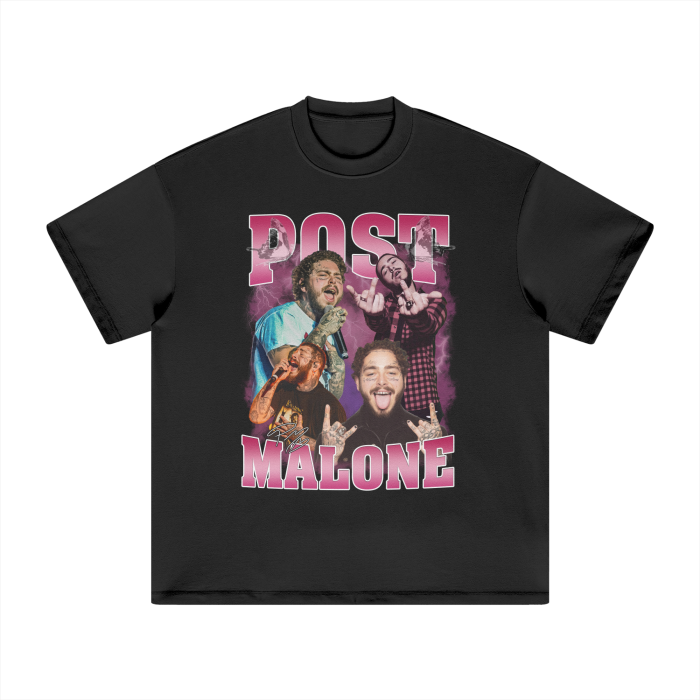 Vintage Bootleg Post Heavyweight T-Shirt - 305GSM