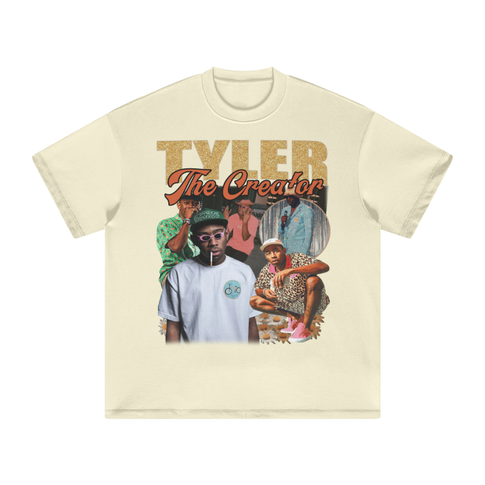 Vintage Bootleg Bastard Heavyweight T-Shirt - 305GSM