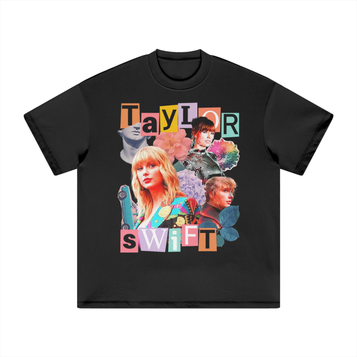 Vintage Bootleg Taylor Heavyweight T-Shirt - 305GSM
