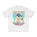 Vintage Bootleg Flower Girl Heavyweight T-Shirt - 305GSM