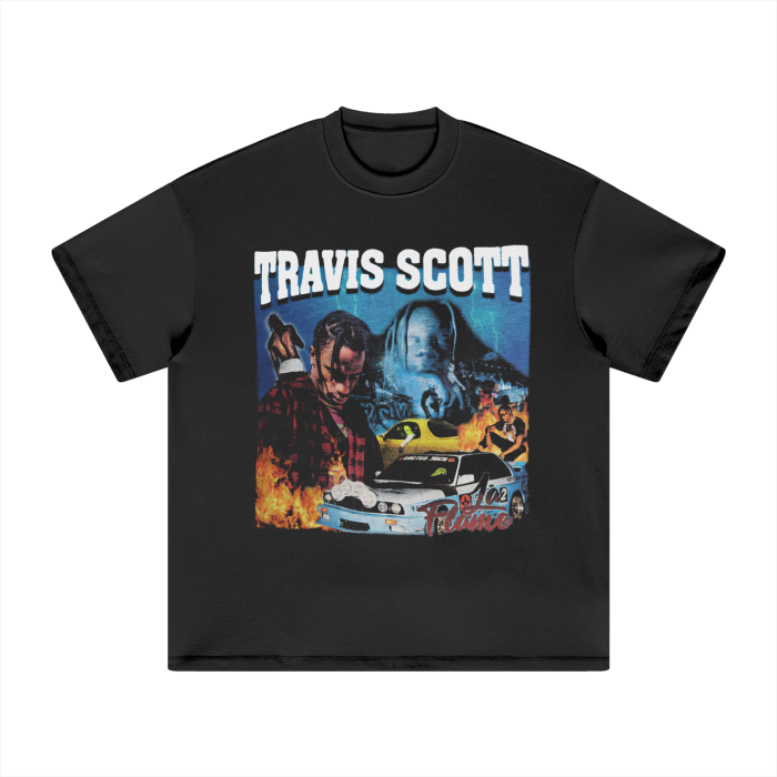 Vintage Bootleg Rodeo Heavyweight T-Shirt - 305GSM