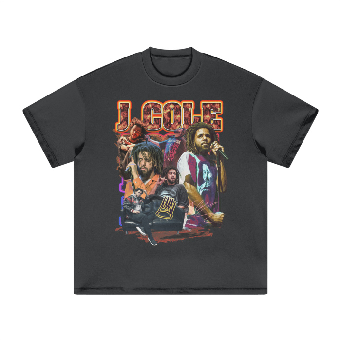 Vintage Bootleg Cole Heavyweight T-Shirt - 305GSM