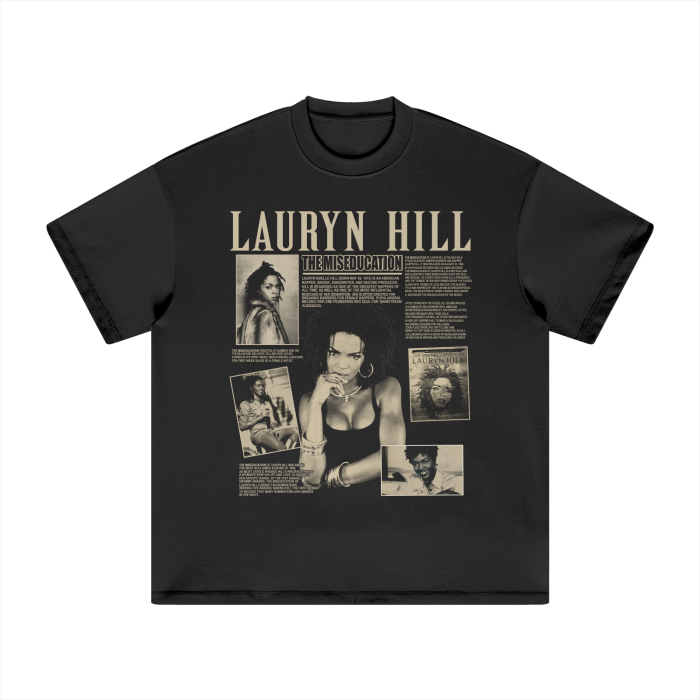 Vintage Bootleg Miseducation Heavyweight T-Shirt - 305GSM