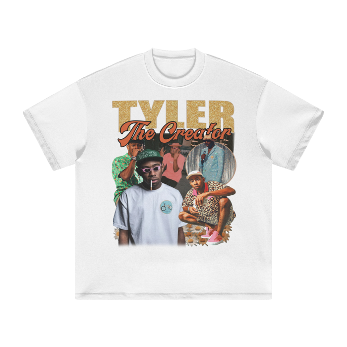Vintage Bootleg Bastard Heavyweight T-Shirt - 305GSM
