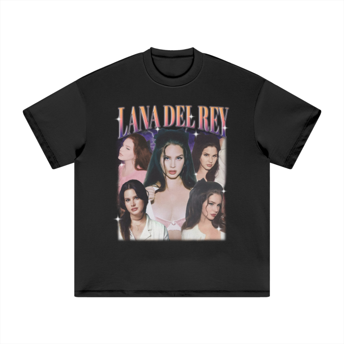 Vintage Lana Del Ray Heavyweight T-Shirt - 305GSM