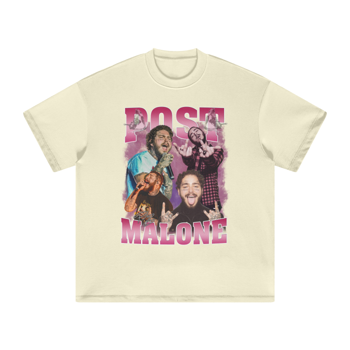 Vintage Bootleg Post Heavyweight T-Shirt - 305GSM