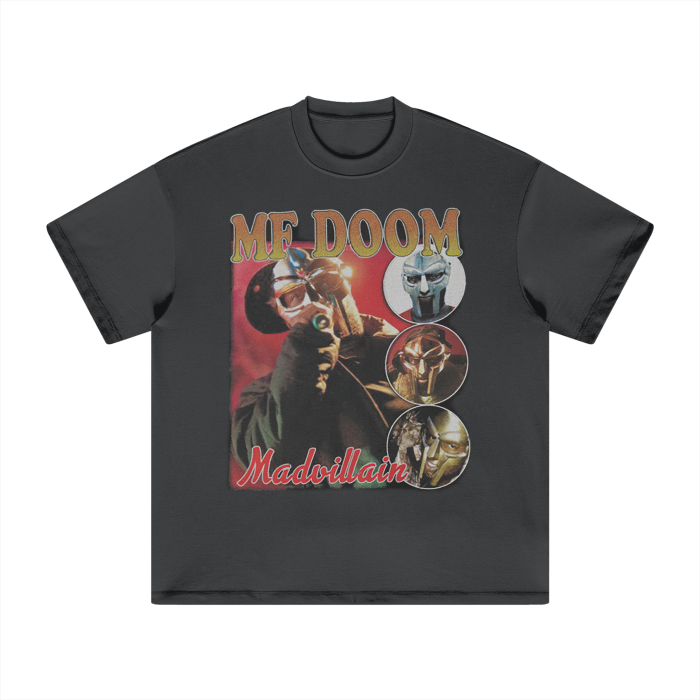Vintage Bootleg Doom Heavyweight T-Shirt - 305GSM