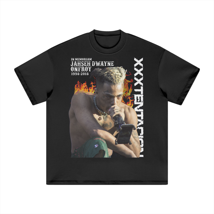 Vintage Bootleg Jahseh Memoriam Heavyweight T-Shirt - 305GSM