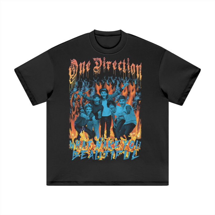 Vintage Bootleg One Heavyweight T-Shirt - 305GSM