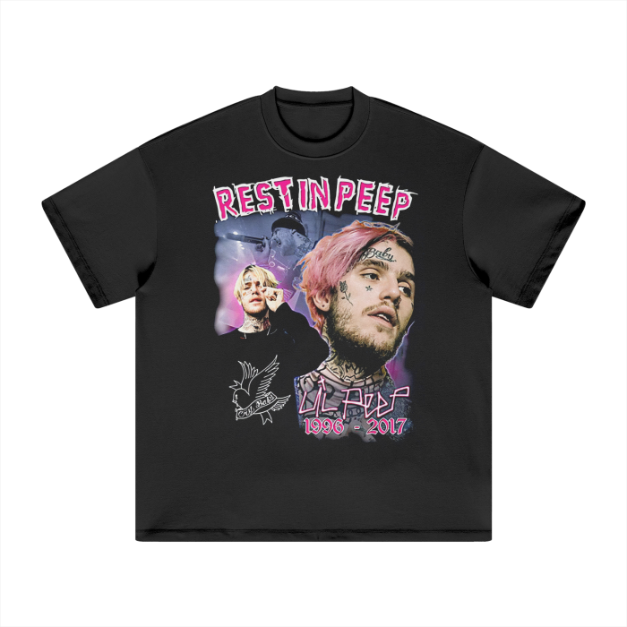 Vintage Bootleg Rest in Peep Heavyweight T-Shirt - 305GSM
