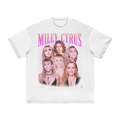 Vintage Bootleg Miley Heavyweight Earth Tone FOG T-Shirt - 305GSM
