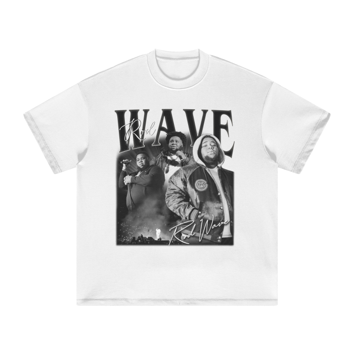 Vintage Bootleg Wave Heavyweight T-Shirt - 305GSM