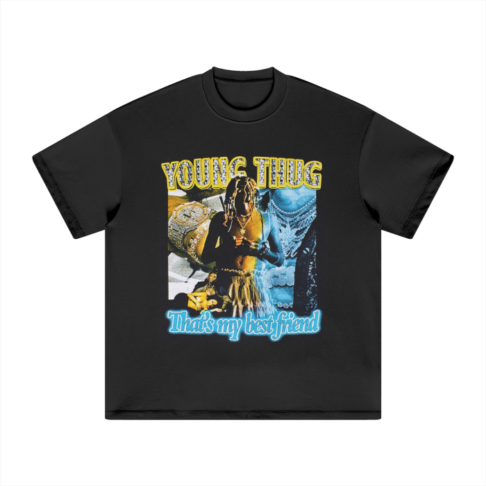 Vintage Bootleg Bestfriend Heavyweight T-Shirt - 305GSM